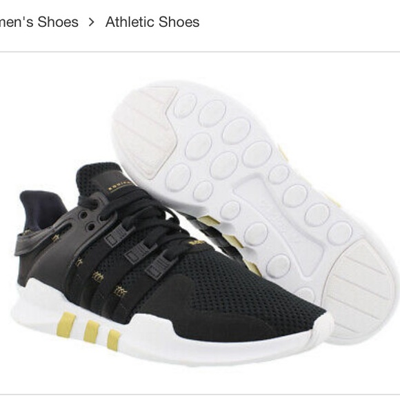 eqt adidas black and gold